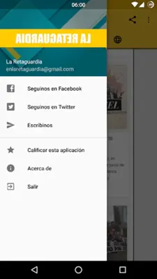 La Retaguardia android App screenshot 2